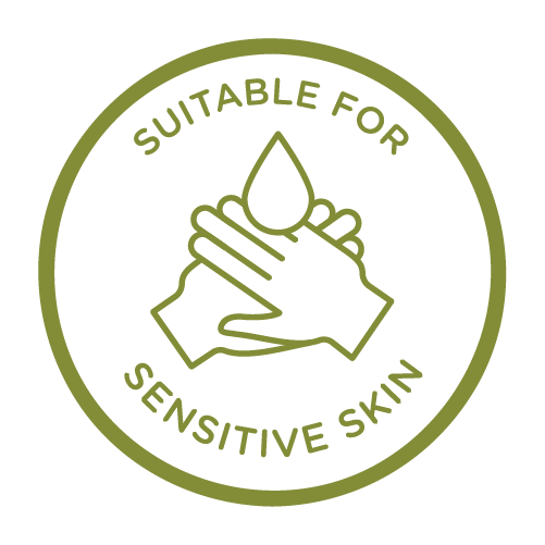 Suitable for sensitive skin